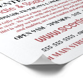 Poster Bougie florale, bougie et fabricant de savon Publi (Coin)