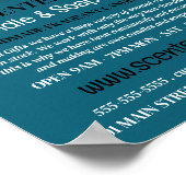 Poster Bougie Jar, bougie et fabricant de savon Publicité (Coin)