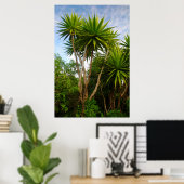 Poster Bougies (Dracaena Concina), Île Aux (Bureau à domicile)
