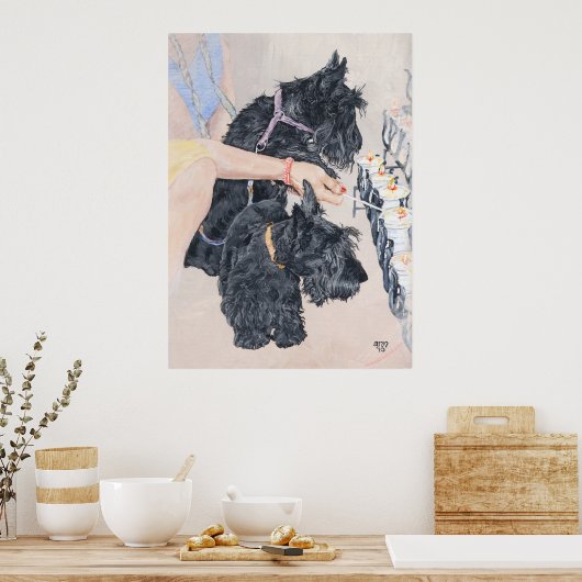 Poster Bougies écossaises (Cuisine)