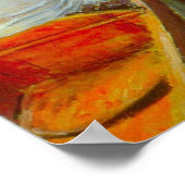 Poster Bougies par Gustave Caillebotte (Coin)