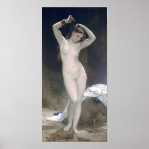 Poster Bouguereau - Baigneuse