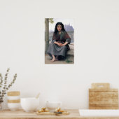 Poster Bouguereau - Bohemienne (Cuisine)