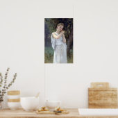 Poster Bouguereau - Boucles D'Oreilles (Cuisine)