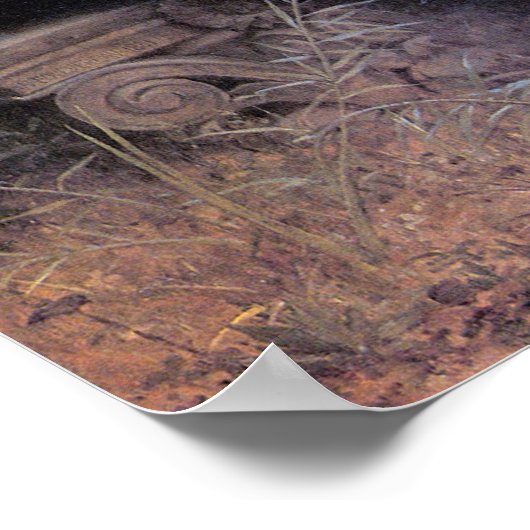 Poster Bouguereau-Chant des Anges lg (Coin)