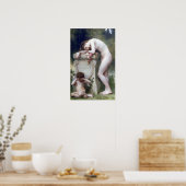 Poster Bouguereau - Douleur d'Amour (Cuisine)