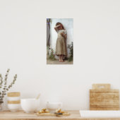 Poster Bouguereau - En pénitence (Cuisine)