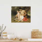 Poster Bouguereau - Faune et Bacchante (Cuisine)