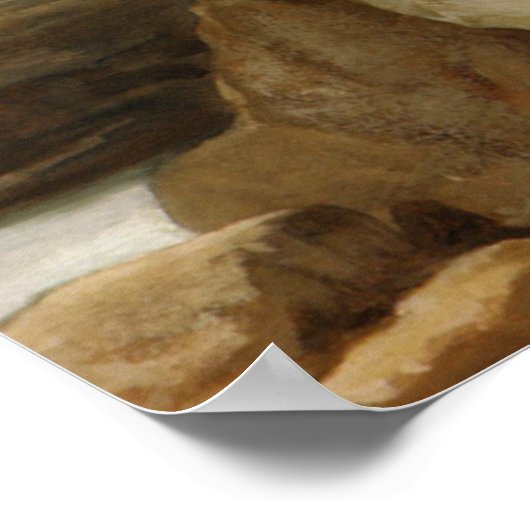 Poster Bouguereau - La Baigneuse (Coin)