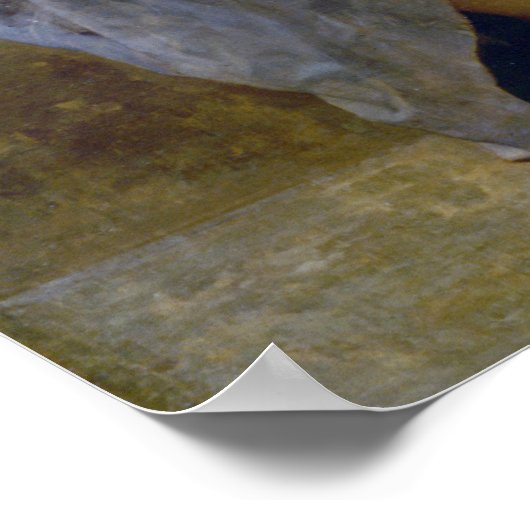 Poster Bouguereau - La Lecon Difficile (Coin)