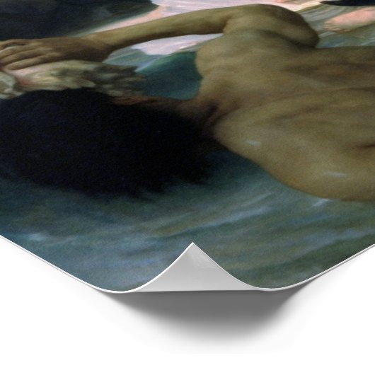 Poster Bouguereau - La Naissance de Venus (Coin)
