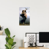 Poster Bouguereau - La Nuit (Bureau à domicile)