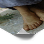 Poster Bouguereau - La Tricoteuse (Coin)