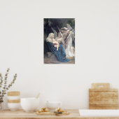 Poster Bouguereau - La Vierge aux Anges (Cuisine)