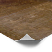 Poster Bouguereau - L'affiche de la leçon dure (Coin)