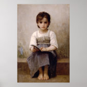 Poster Bouguereau - L'affiche de la leçon dure (Devant)