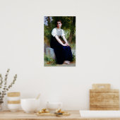 Poster Bouguereau - Le Chant du Rossignol (Cuisine)
