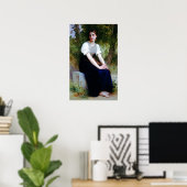 Poster Bouguereau - Le Chant du Rossignol (Bureau à domicile)