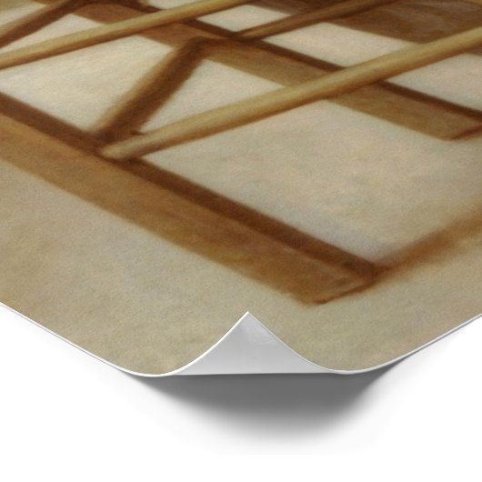 Poster Bouguereau - Le Gouter (Coin)