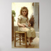 Poster Bouguereau - Le Gouter (Devant)