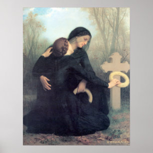 Poster Bouguereau - Le Jour des Morts