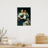 Poster Bouguereau - Le Secret 1876 (Cuisine)