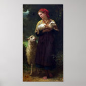 Poster Bouguereau - Les Bergers (Devant)
