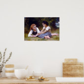 Poster Bouguereau - Les cueilleurs de noix 1882 (Cuisine)