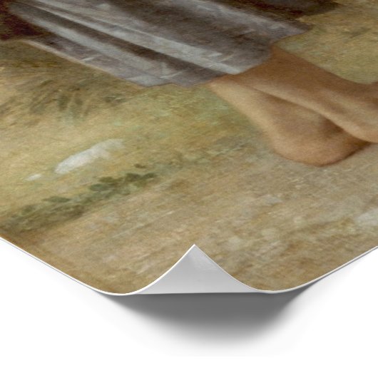 Poster Bouguereau-Les Jeunes Bergers (Coin)