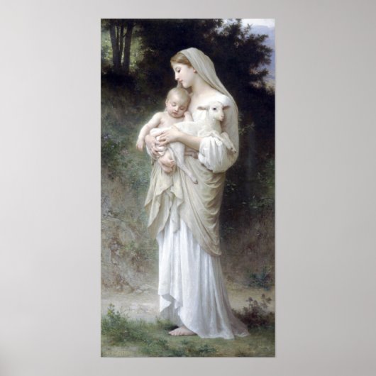 Poster Bouguereau - L'Innocence (Devant)