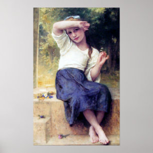 Poster Bouguereau - Marguerite