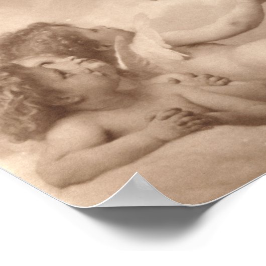 Poster Bouguereau - Notre-Dame des Anges (Coin)