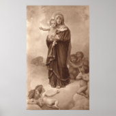 Poster Bouguereau - Notre-Dame des Anges (Devant)