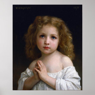 Poster Bouguereau - Petite fille