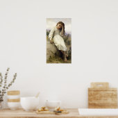 Poster Bouguereau - Petite Maraudeuse (Cuisine)