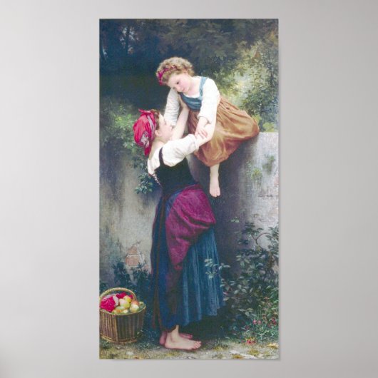Poster Bouguereau - Petites Maraudeuses (Devant)