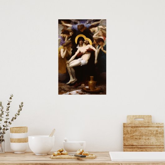 Poster Bouguereau Pieta (Cuisine)