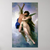 Poster Bouguereau - Psyche et L'Amour (Devant)
