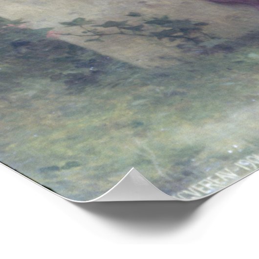 Poster Bouguereau - Réve de Printemps (Coin)