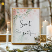 Poster Bouillie de flocons de neige sucreries