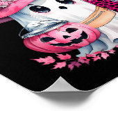 Poster Boujee Boo Jee Éffrayant Citrouille d'Halloween ro (Coin)