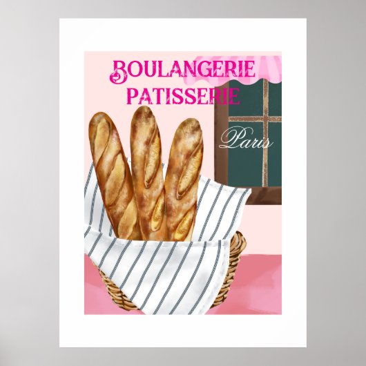 Poster Boulangerie (Devant)