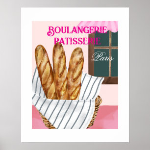 Poster Boulangerie