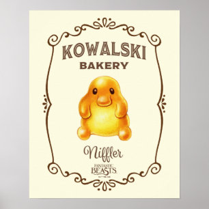 Poster Boulangerie Kowalski - Niffler