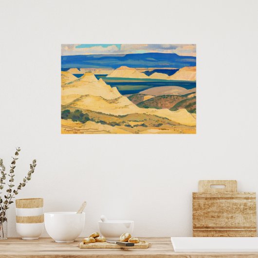Poster Boulder Valley par Maynard Dixon (Cuisine)