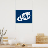 Poster Bouldering Escalade rock (Cuisine)