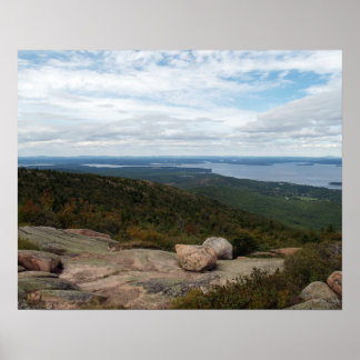 Poster Boulders Sur La Montagne Cadillac