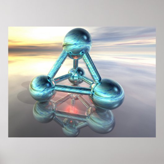 Poster Boule 3D (Devant)