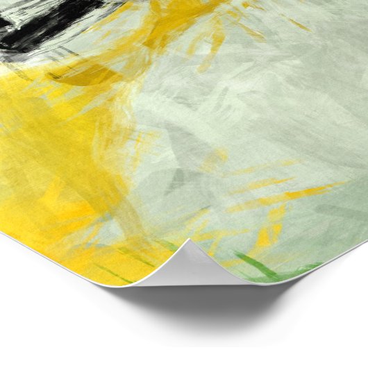 Poster Boule Abstrait 8 et 9 (Coin)