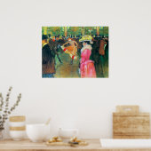 Poster Boule dans la Rouge par Toulouse-Lautrec (Cuisine)